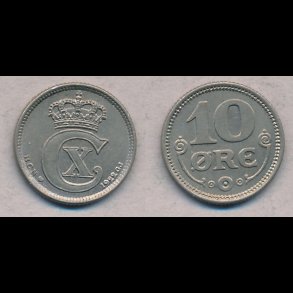 10 øre 1920 - 1923, kobbernikkel
