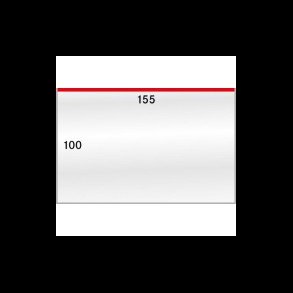 50 stk, beskyttelses lommer, 155x100, 881LP