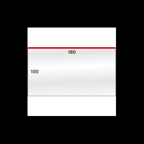 50 stk, beskyttelseslommer, 180x100, 883LP