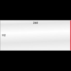 50 stk beskytttelses lommer, 112x260, 887-1P