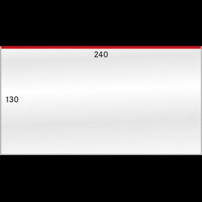 50 stk beskyttelses lommer, 130x240, 892LP