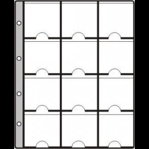 Mntholderblade, 12 rum super, 50 x 50 mm mntholder, 181 x 225 mm bladside, 10 stk, 8211