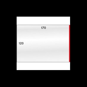 50 stk, beskyttelseslommer, 170x120, 884P