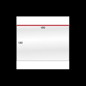 50 stk, beskyttelseslommer, 190x130, 885LP