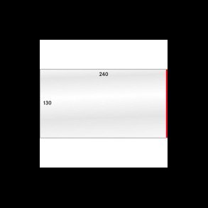 50 stk, beskyttelseslommer, 240x130, 892P