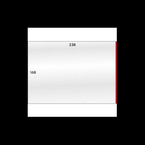 50 stk, beskyttelseslommer, 238x168, 891P