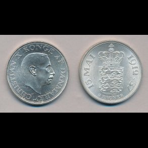 1937, 2 kroner, Christian X, 25 �rs regeringsjubil�um, 0,