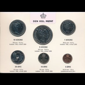 1983, Kgl. m�nts�t,