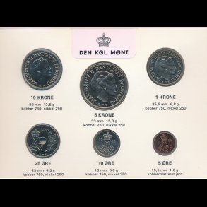 1986, Kgl. m�nts�t,