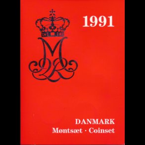 1991, Kgl. m�nts�t, NEDSAT fra 175,-