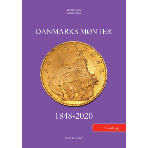 Danmarks mnter katalog 1848 - 2020. NEDSAT fra 148,-kr,
