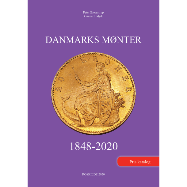 Danmarks mnter katalog 1848 - 2020.