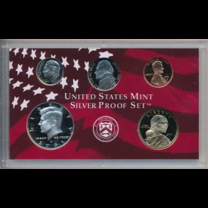 2003, USA, United States Mint, samlers�t, s�lv, proof