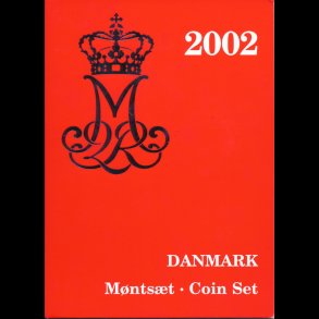 2002, Kgl. m�nts�t, NEDSAT fra 125,-