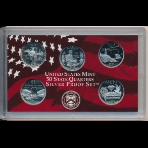 2003, USA, quarter mints�t, s�lv, proof,