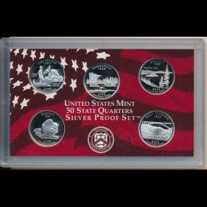  2005, USA, quarter mints�t, s�lv, proof