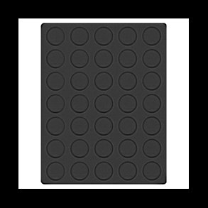 Velour indlg til mntbakker,