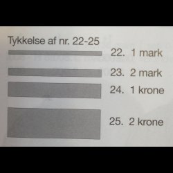 1696, Christian V, 1 krone klump, 1+, H104