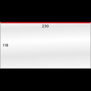 50 stk beskyttelses lommer, 118x230, 887LP