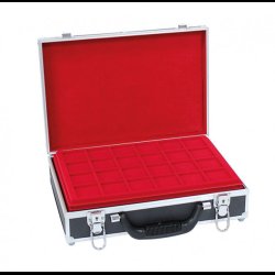 Mntkuffert, 8 bakker,  plads til 355 mnter, 2338, 