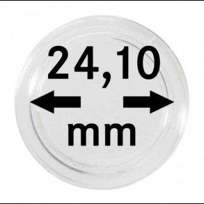 Mnt kapsler, indvendig  24,1 mm, indvendig hjde 4,5 mm, 10 stk, S 22702410 P,