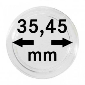 Mnt kapsler, indvendig  35,45 mm, indvendig hjde 5,07 mm, 10 stk, S 227035445 P,