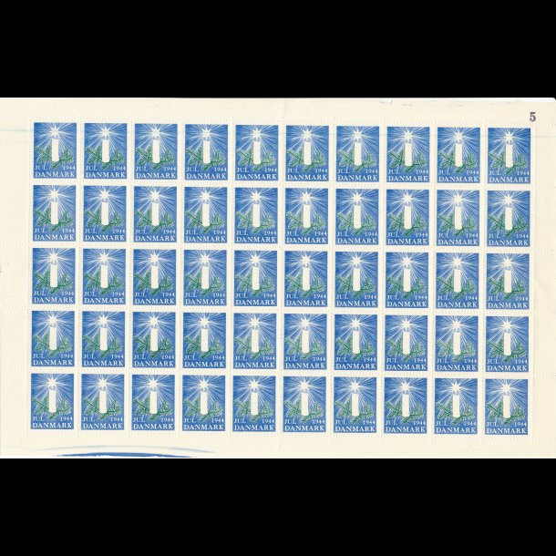 1944, Grangren med lys, helark, foldet,