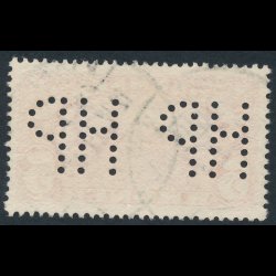 .67, 5 kroner, Posthus, &#664;, perfin, HP, 