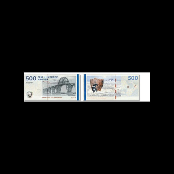 2010, 500 kroner seddel, A-serie, 0 / 01,