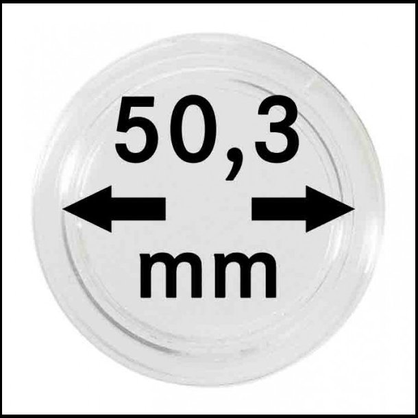 Mnt kapsler, indvendig  50,3 mm, indvendig hjde 8,5 mm, 10 stk, S22705030P,