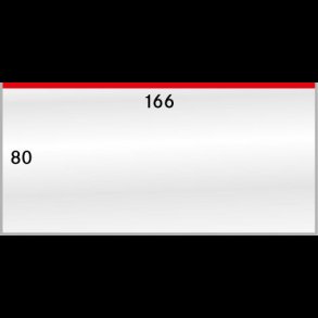 50 stk beskyttelses lommer, 80x166, 895LP