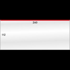 50 stk beskyttelses lommer, 112x260, 887-1LP