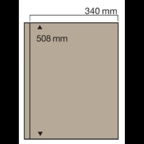 6053, 1-rums blade til jumbo album, 5 stk pakning,