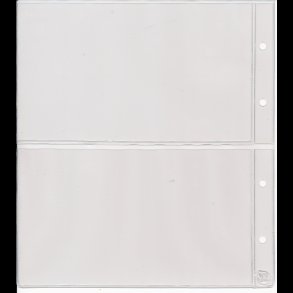 702, Pengeseddelblade med karton, 2 rum 