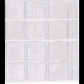 704, Mntholderblad, 12 rum til format 5x5 cm