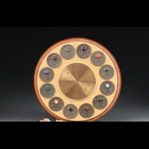 Stjernetegnserien i bronze, af Harald Salomon, 12 medaljer