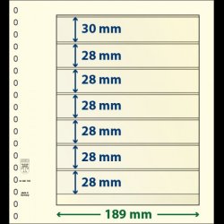 T-Blanko blade, 7 lommer, 10 stks pakning, 802700P,