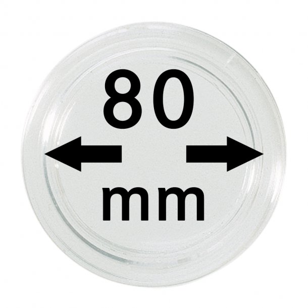 Mnt kapsel, indvendig  80 mm, indvendig hjde 5,7 mm, 1 stk, S 22708000,