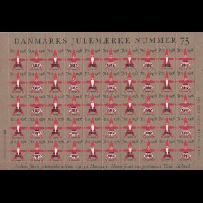1975-1994, Kickstart din samling af juleark, 20 rgange, 21 ark, Nedsat fra 780,-kr, lbnr3021