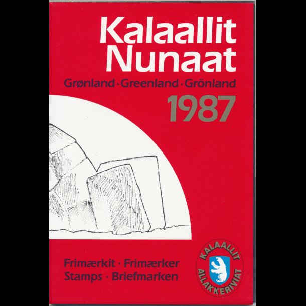 Grnlandsk rsmappe samling 1978 - 1989,