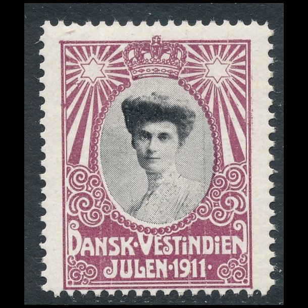 1911, Dansk Vestindien, enkeltmrke 