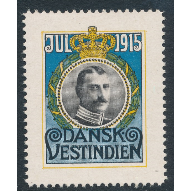 1915, Dansk Vestindien, enkeltmrke 