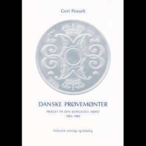  Danske prvemnter, prget p den kongelige mnt 1983-1989, katalog, 