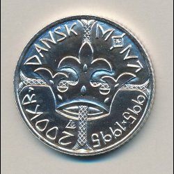 1995, 200 kroner, 1000 rs mnt, slvmnt,