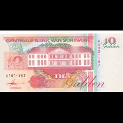 Suriname, 5 gulden, 10 gulden, 1764, *