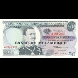 Mocambique, 50 escudos (1970), 100 escudos, 1961, (116-117), 1763, begrnset lager, *