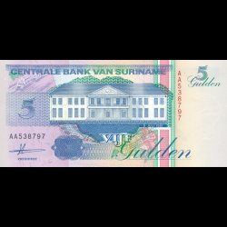 Suriname, 5 gulden, 10 gulden, 1764, *