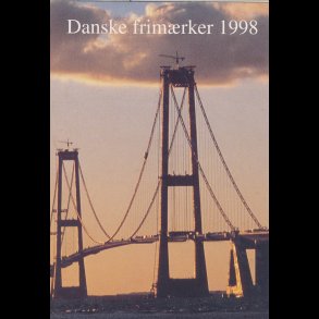 1998, rsmappe, postpris 170,75 kr, KMPE prisreducering, fr 130,-kr,