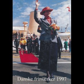 1997, rsmappe, postpris 155,25 kr, KMPE prisreducering, fr 115,-kr,