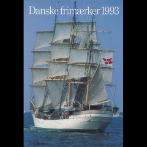 1993, rsmappe, postpris 137,75 kr, KMPE prisreducering, fr 99,-kr,